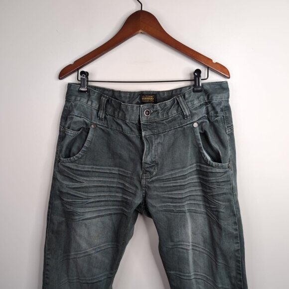 G-Star Originals Raw Y2K 2000s Vintage Hip Hop Street Urban Straight Jeans 34x34 - Picture 4 of 10